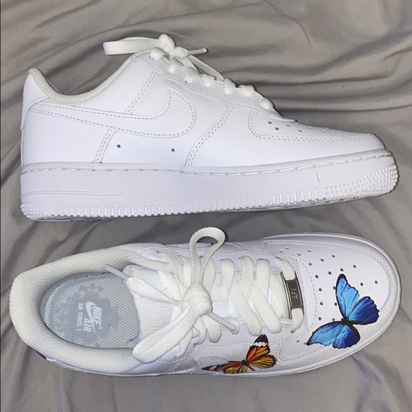 Nike Air Force 1 Custom Butterflies - Picture 2 of 3